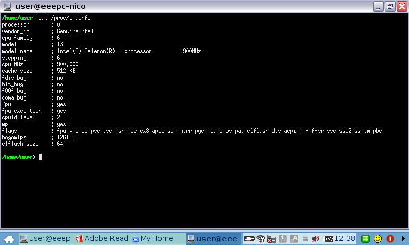 Daten laut CPUID