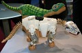 Pleo - einmal mit und einmal ohne Haut