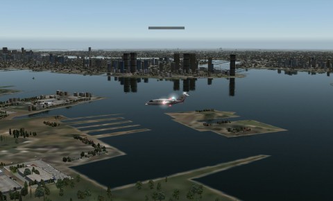 X-Plane 9: Viele Geb&auml;ude bei hohen Einstellungen