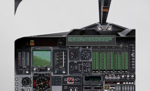 X-Plane 9: Schlechtes Wetter, unvollst&auml;ndiges Cockpit
