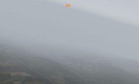 X-Plane 9: Flug &uuml;ber Island, Blick nach links