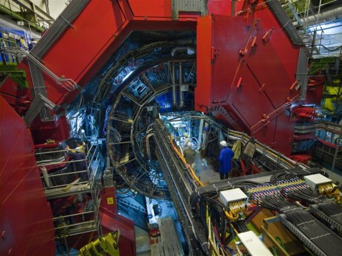... und offenen Magnett�ren (Foto: CERN)