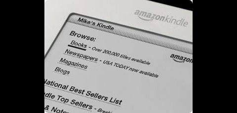 Kindle 2: Der Nutzer kann auch online B&uuml;cher kaufen.