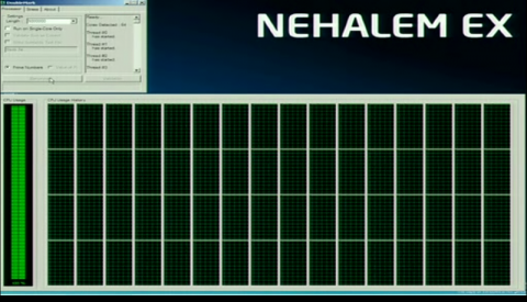 64 Threads lasten die vier Prozessoren voll aus