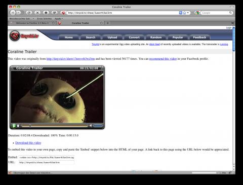 Firefox 3.5 Beta 4