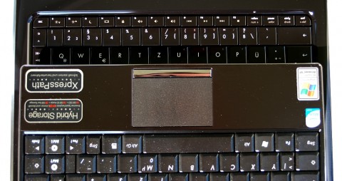 Tastatur kaum gr&ouml;&szlig;er als bei 10-Zoll-Netbooks