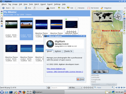 KDE-Fotoverwaltung Digikam