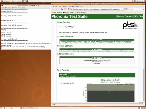 Phoronix Test Suite 1.2 (Malvik)
