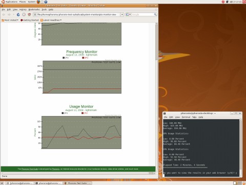 Phoronix Test Suite 1.2 (Malvik)