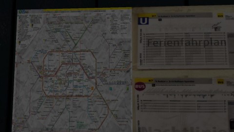 Typische Berliner Netzspinne verzerrt...