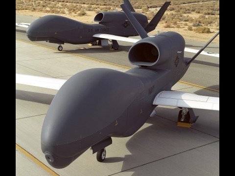 Global Hawk kann l�nger in der Luft bleiben als ein Flugzeug mit einem menschlichen Piloten (Foto: Northrop Grumman)