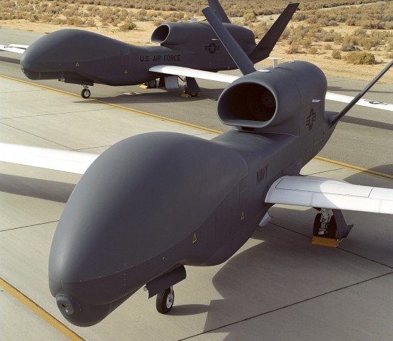 Global Hawk kann l&auml;nger in der Luft bleiben als ein Flugzeug mit einem menschlichen Piloten (Foto: Northrop Grumman)
