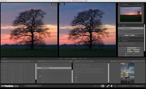 Onone Phototools 2 Lite Graduated Blue