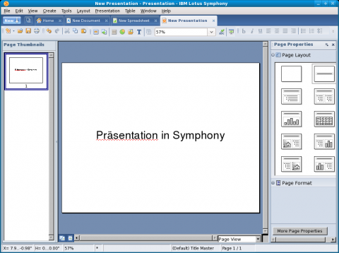 Pr&auml;sentationssoftware