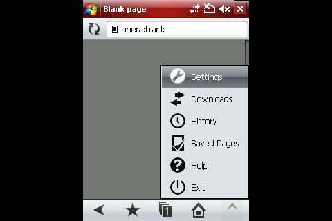 Opera Mobile 9.7 f&uuml;r Windows Mobile