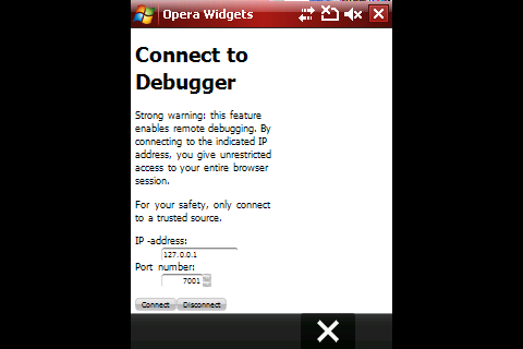 Opera Mobile 9.7 f&uuml;r Windows Mobile