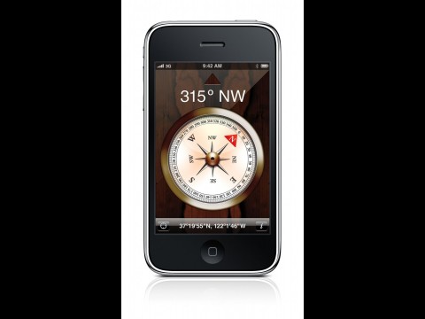 iPhone 3G S mit Kompass