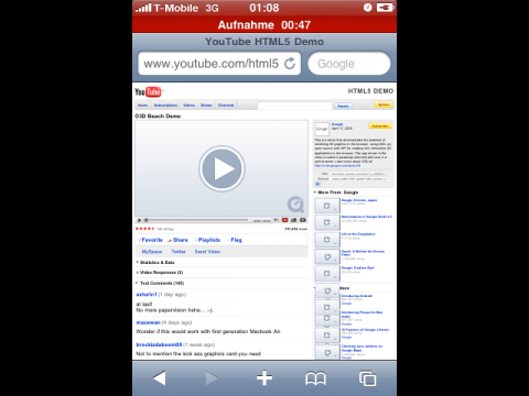  ... und Sprachnotizen ...