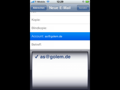 Mail-Anwendung