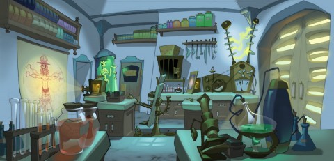 Tales of Monkey Island - Konzeptzeichnung 
