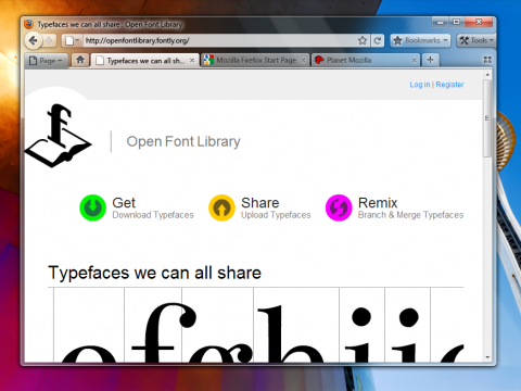 Firefox 4.0 Mockup - Tabs-on-Bottom