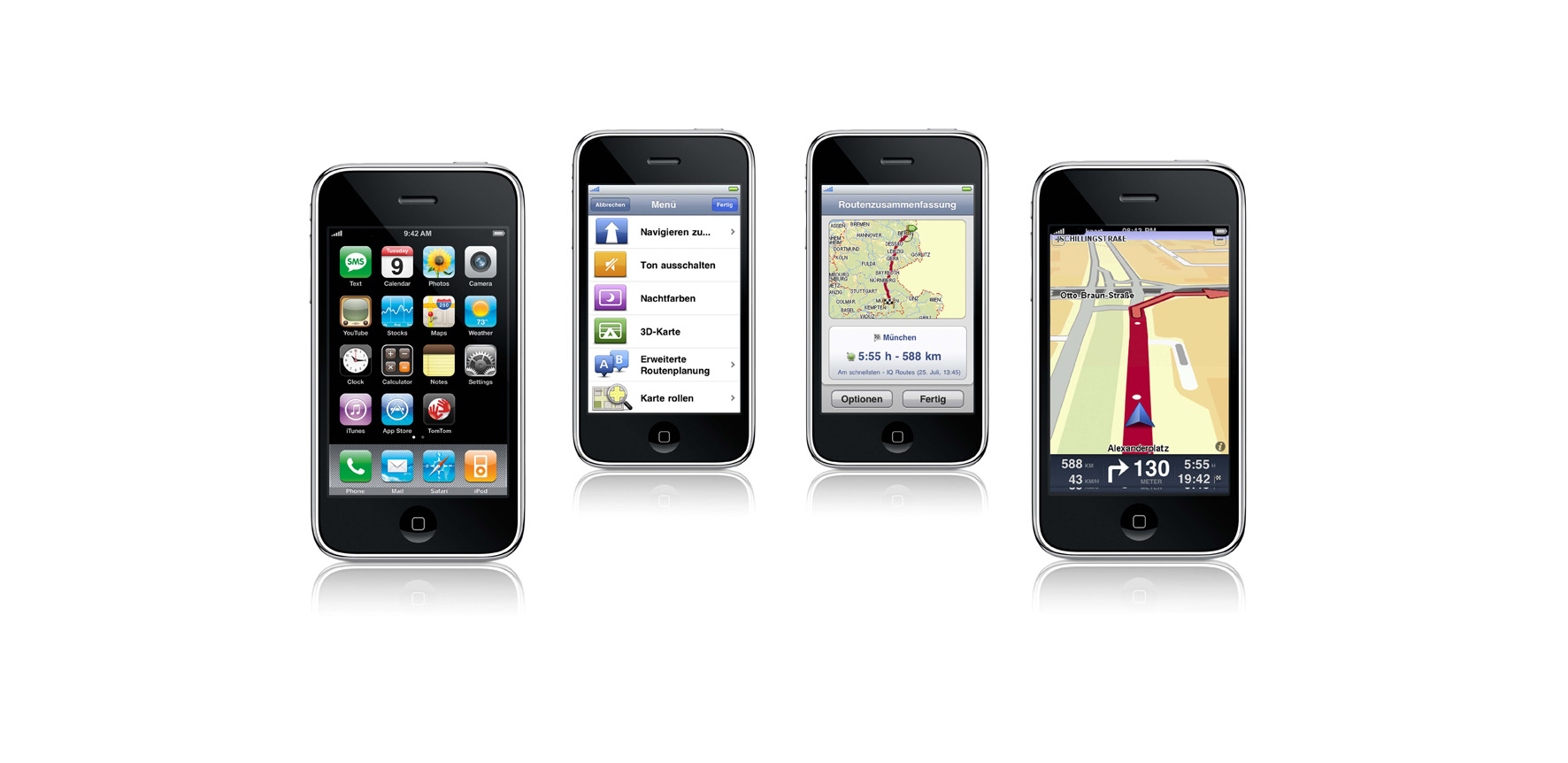 TomTom auf dem iPhone TomTom auf dem iPhone by Golem