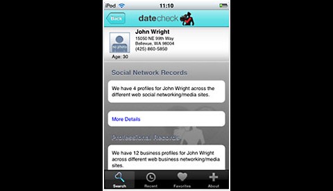 Datecheck f&uuml;r iPhone