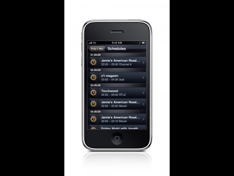 Elgato EyeTV App - geplante Aufnahmen