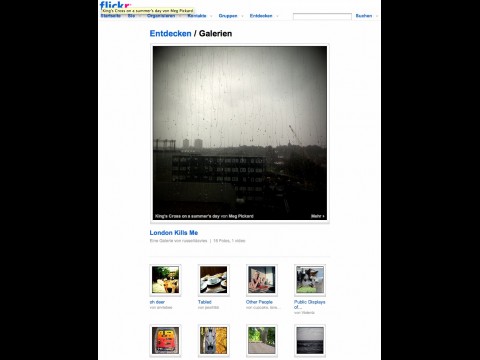 Flickr-Galerien