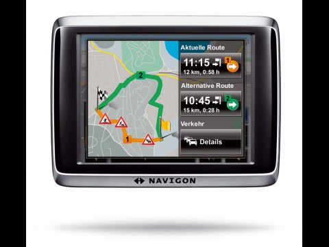Navigon 2410 - TMC-Informationen