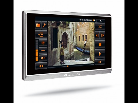 Navigon 8410 - Videoplayer