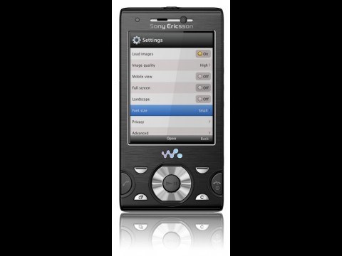Opera Mini 5 - Einstellungen