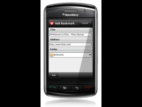 Opera Mini 5 - Lesezeichen anlegen