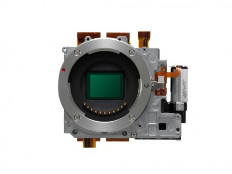 Panasonic Lumix GF1 - Sensoreinheit mit Verschluss