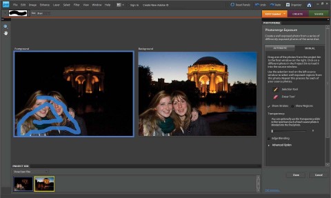 Photoshop Elements 8 - Photomerge