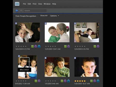 Photoshop Elements 8 - Gesichtererkennung