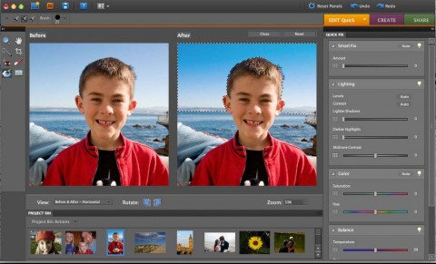 Photoshop Elements 8 f&uuml;r Mac - Quick Fix