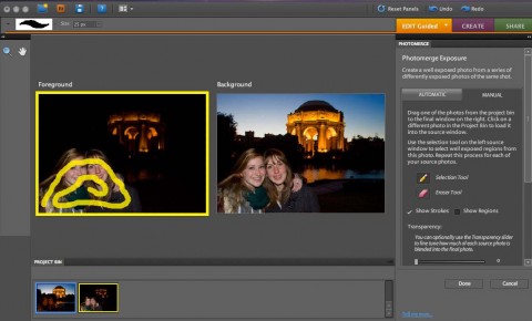 Photoshop Elements 8 f&uuml;r Mac - Photomerge