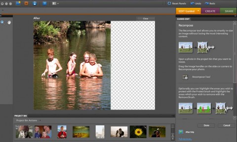 Photoshop Elements 8 f&uuml;r Mac - neu zusammensetzen