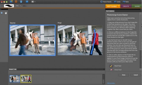 Photoshop Elements 8 f&uuml;r Mac - Photomerge