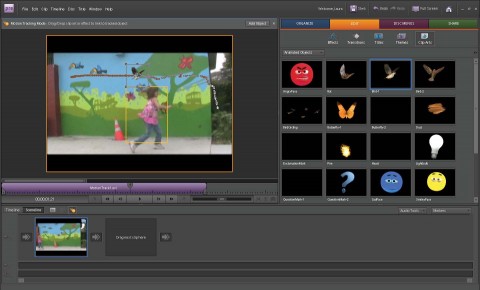 Premiere Elements 8 - Motion Tracking