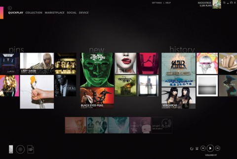 Zune HD - die Software