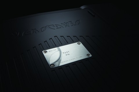 Alienware M15x - pers&ouml;nliches Namensschild auf der Unterseite