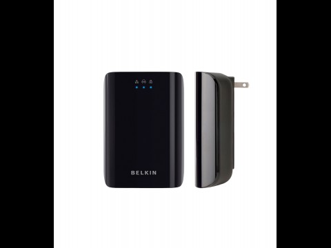 Belkins Gigabit-Powerline-Adapter F5D4076ea