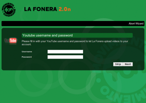 Fonera 2.0n - Bedienoberfl&auml;che