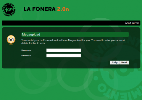 Fonera 2.0n - Bedienoberfl&auml;che