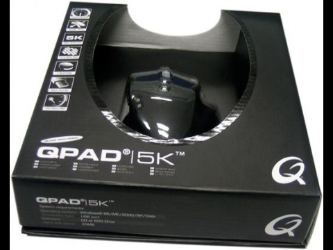 QPAD 5K - Gamingmaus