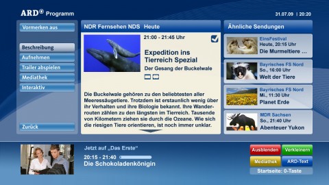 Videoweb S500/600S - EPG
