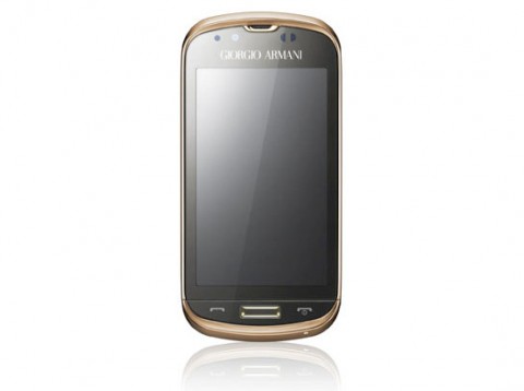 Smartphone von Giorgio Armani und Samsung