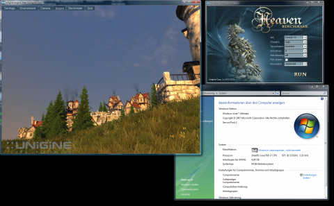 DirectX-11-Test 'Heaven' unter Vista 64